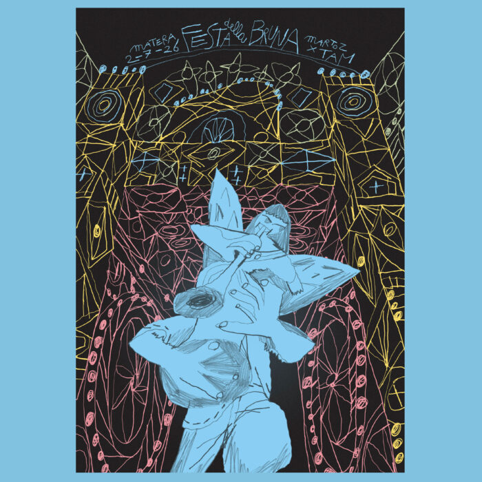 Poster "Il bottino sacro - la festa della Bruna 2026" - Martoz x TAM